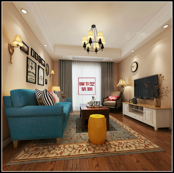 锦华第一郡锦木堂装饰方案