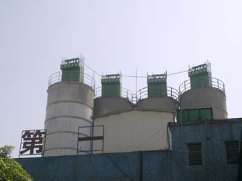 六盘水市龙岩商混站库顶粉尘治理工程