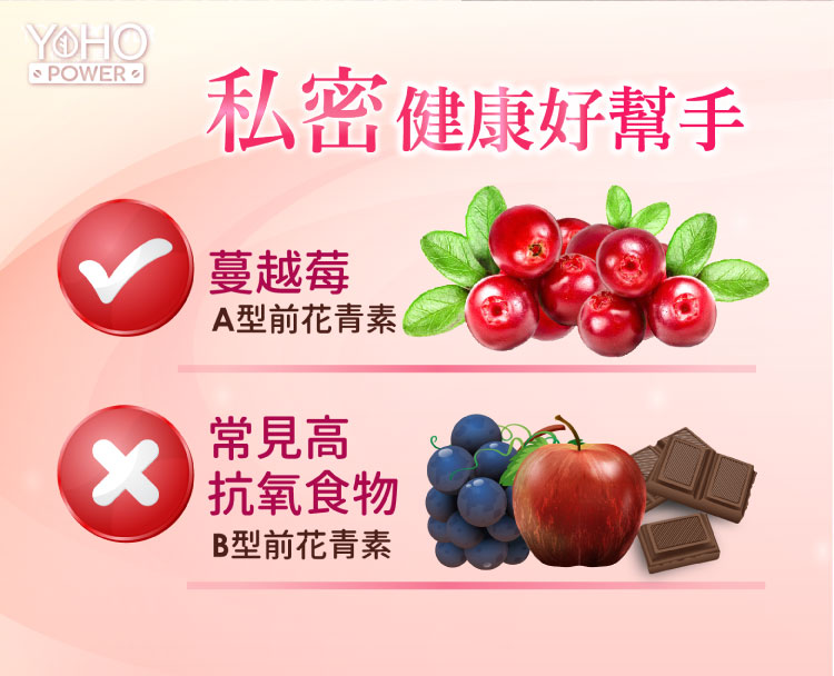 台湾高浓度蔓越莓私密益生菌