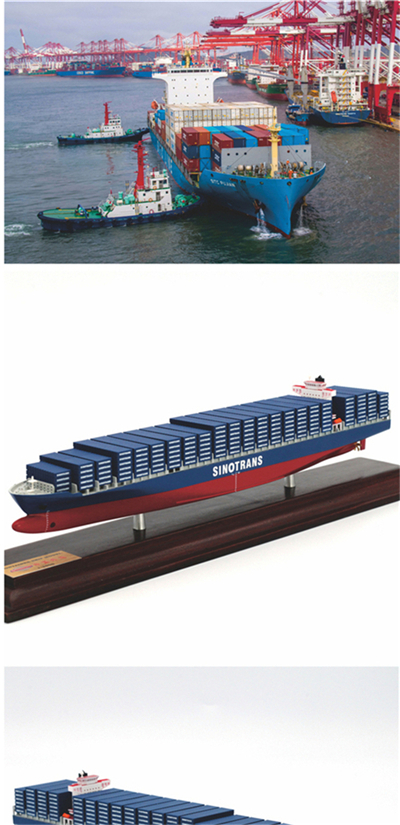 海艺坊批量定制各种集装箱货柜船模型礼品船模：创意船模货柜船模型LOGO定制,创意船模货柜船模型定制定做,创意船模货柜船模型订制订做
