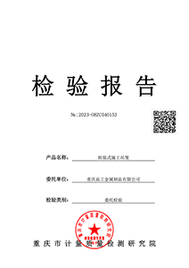 组装式施工吊笼质量检验报告（2023）