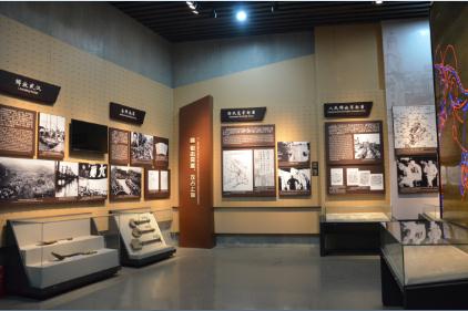 Actual scene of exhibition hall