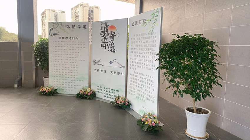 清明祭哀思，弘扬孝道主题活动