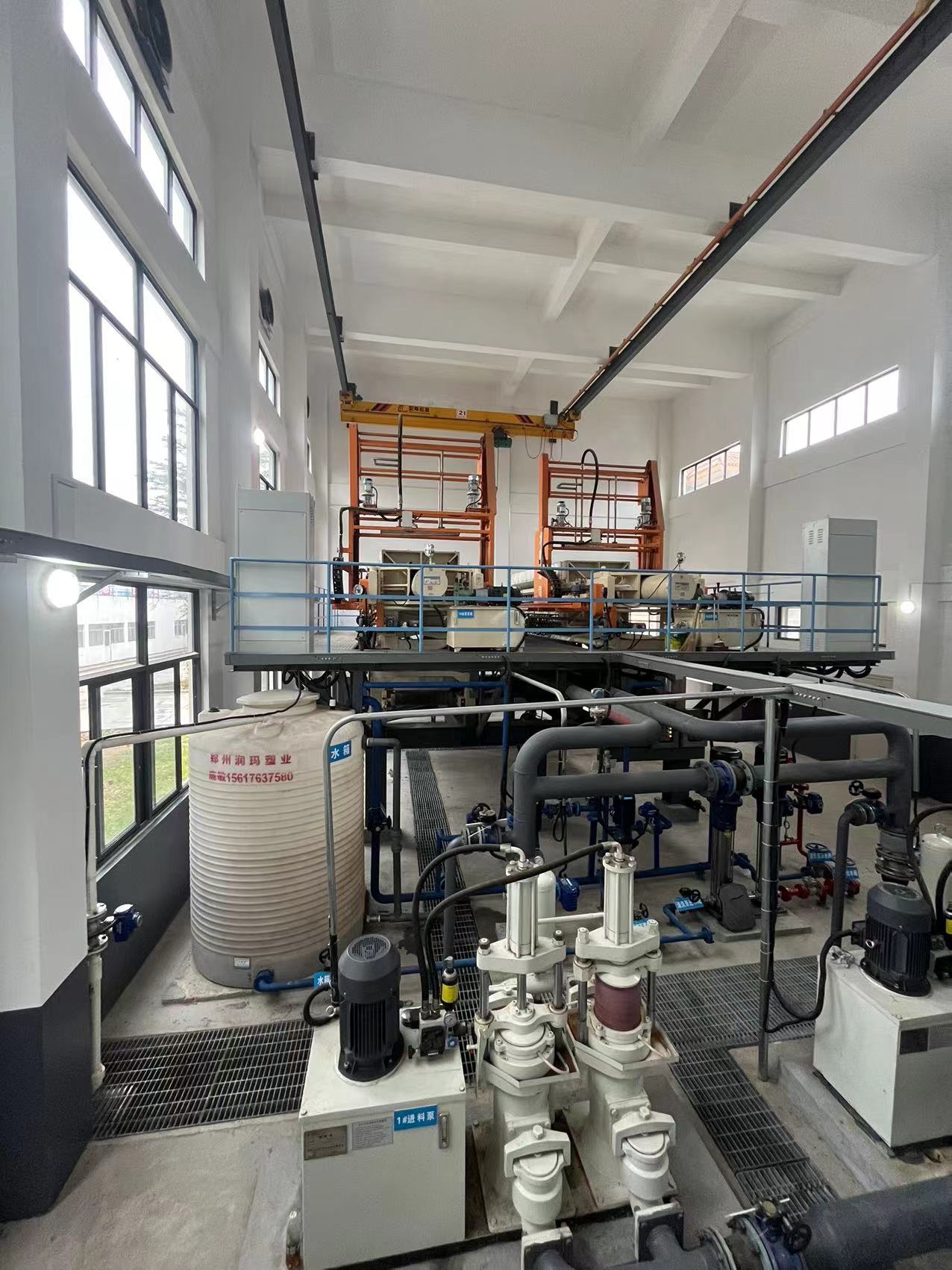 平顶山白龟山自来水厂污水处理