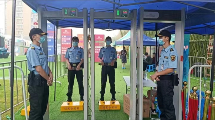 庐山西海景区安检工作