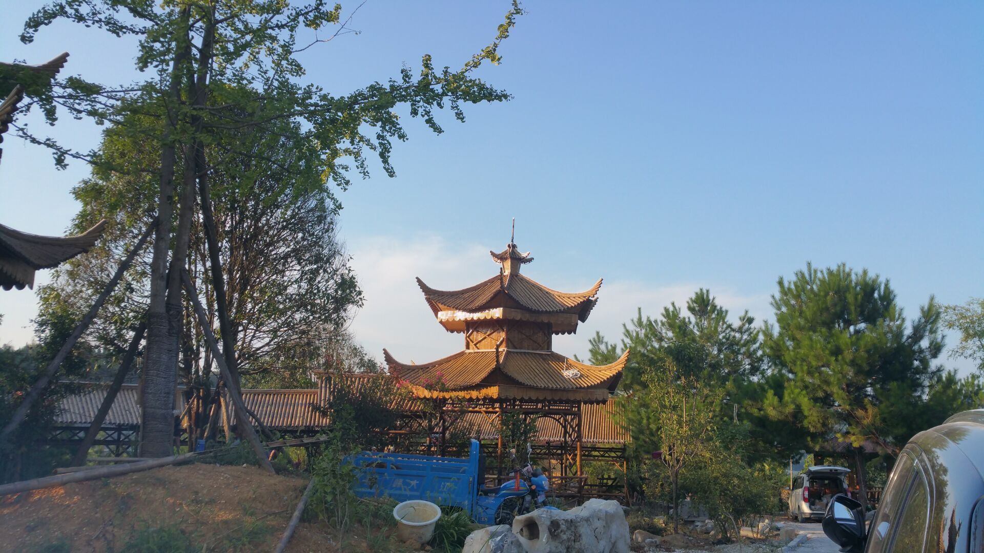 竹楼工程-竹楼工程-产品展示-四川大友竹沐艺装饰有限公司