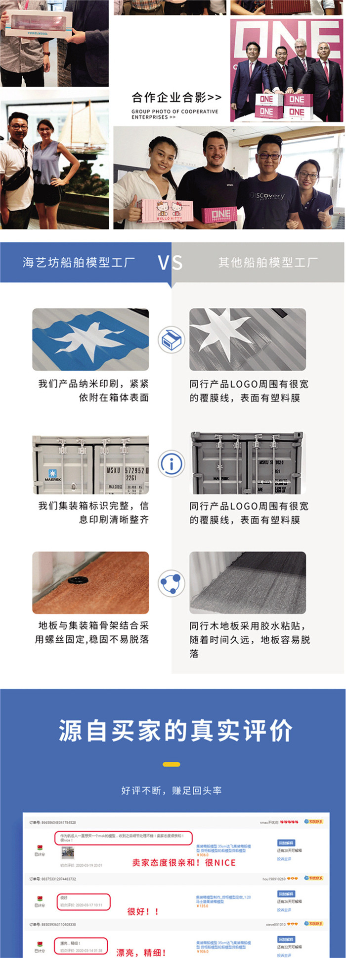 海藝坊航運模型工廠出品，聯(lián)系電話0755-85200796，仿真貨柜模型定制定做，主要產品有ONE集裝箱模型，馬士基集裝箱模型，地中海MSC集裝箱模型，萬海集裝箱模型，赫不羅特集裝箱模型，中海中遠集裝箱模型等等，期待您的咨詢。