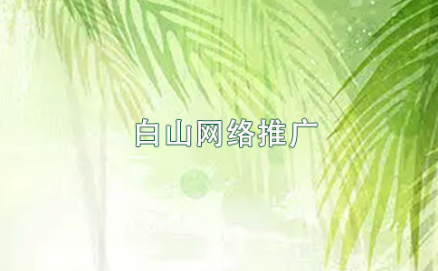 白山網(wǎng)絡(luò)推廣
