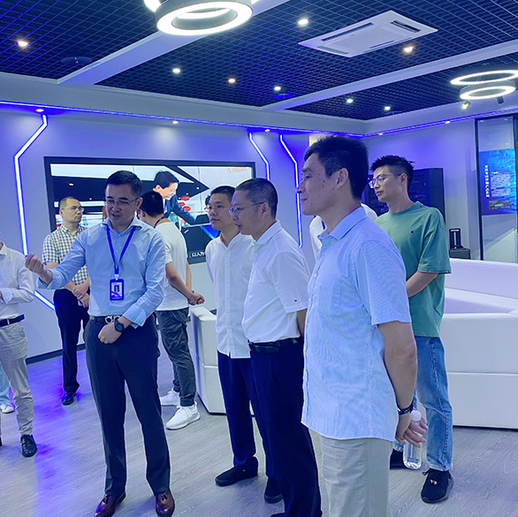 热烈欢迎浙江省科协领导莅临恒捷智能指导！